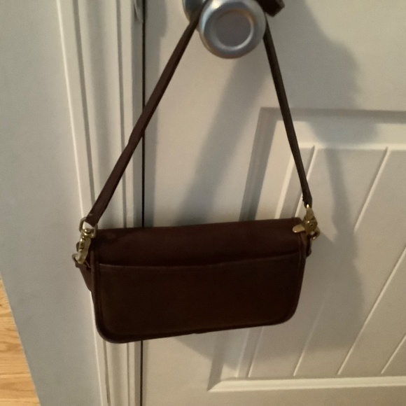 Coach Brown Leather crossbody bag - Picture 4 of 4
